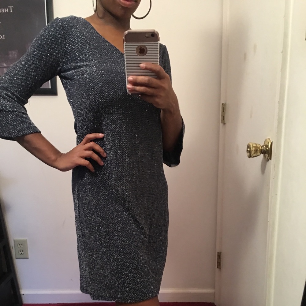 Enfocus Studio Shimmer Party Dress - Picture 2 of 6